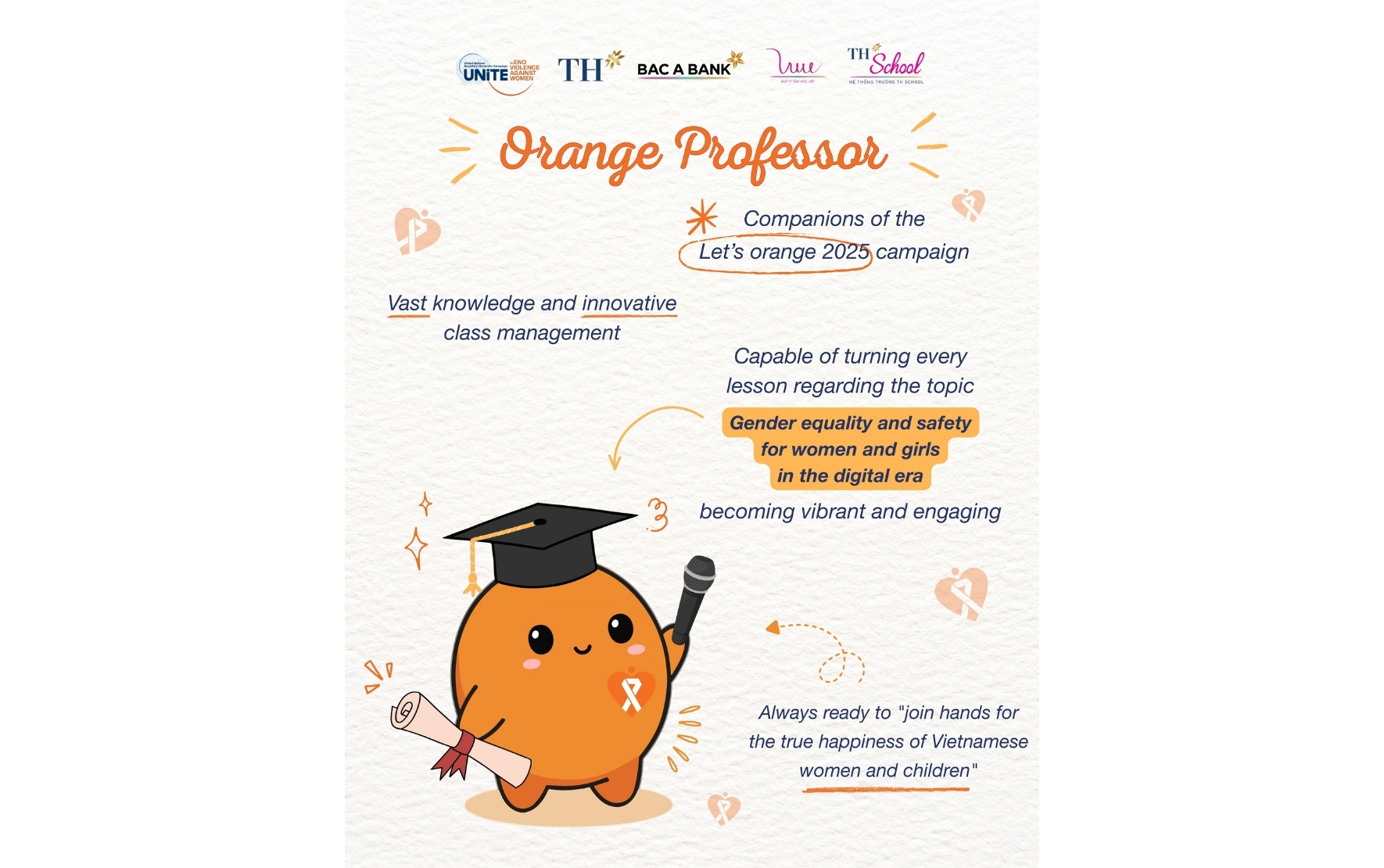 The mysterious character of Let’s orange 2025 officially appears!